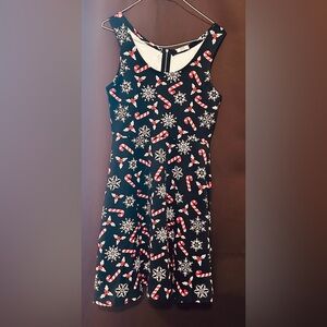 Ardene Women’s Black Mini Christmas Dress - Size S